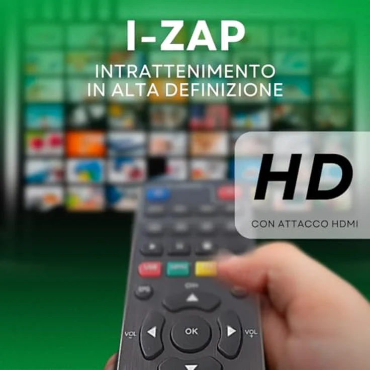 I-Can Terrestrischer Digitaldecoder DVB-T2 HD, Digitaler DVB-T-Receiver für hochauflösendes Fernsehen – Bild 3