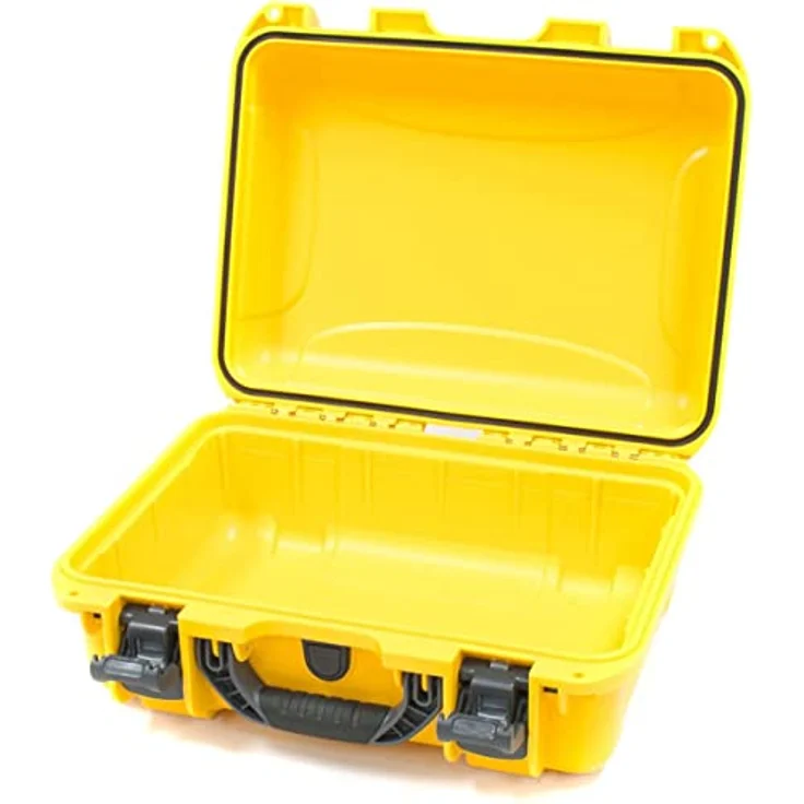 Nanuk Kunststoffkoffer 920, robuster Fotokoffer mit PowerClaw Verriegelung, wasserdicht IP67, Gelb – Bild 2
