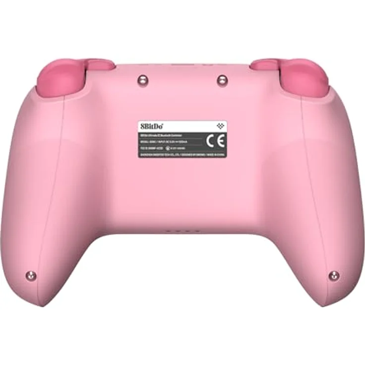 8bitdo Ultimate 2C Bluetooth Controller for Switch, Wireless Controller with 6-Axis Motion Control, Rumble Vibration, Refined D-Pad and Bumpers, and Hall Effect Joysticks (Pink) – Bild 4