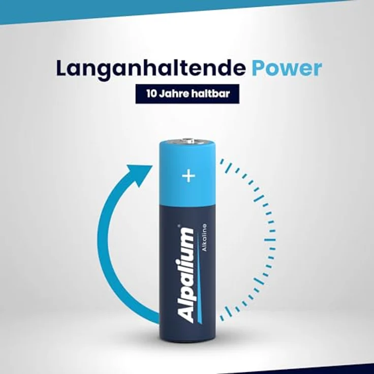 Alpalium AA LR6 Mignon Alkaline Batterien, 24er Vorratspack, leistungsstark und langlebig, ideal für Lichterketten, Spielzeug, Taschenlampen und mehr – Bild 4