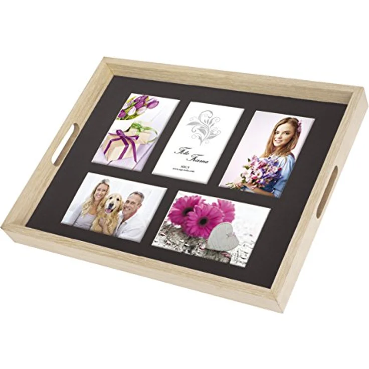 ZEP Photo Tray Natural 43x35 Holz Fototablett 5x10x15 W0099 – Bild 1