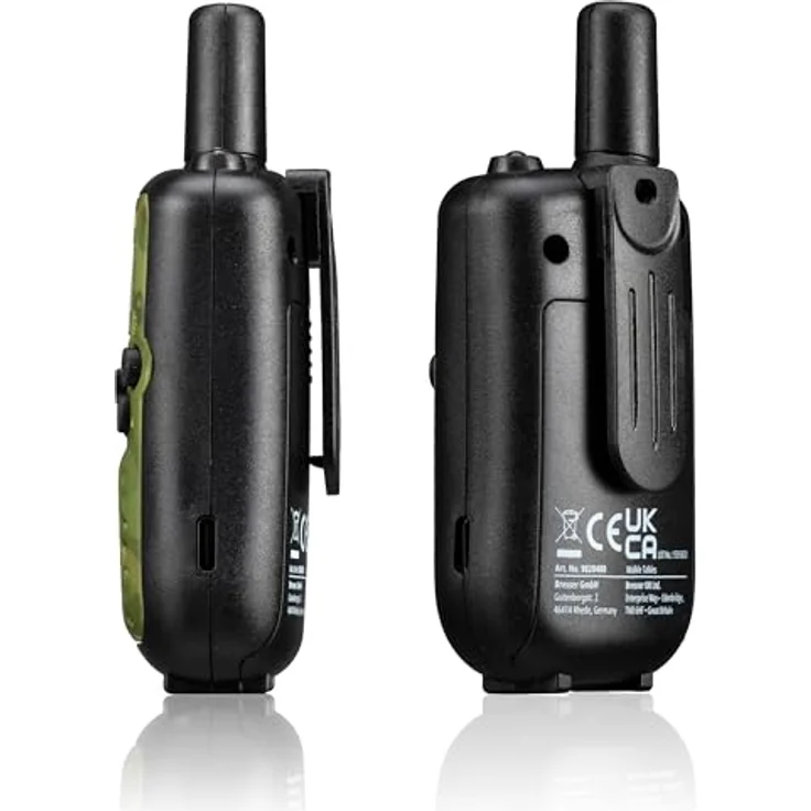 Freek Vonk Walkie Talkie, wiederaufladbares Funkgerät für Kinder, 6 km Reichweite, 8 Kanäle, Freisprechmodus, integrierte Taschenlampe, inkl. USB-C-Kabel – Bild 3