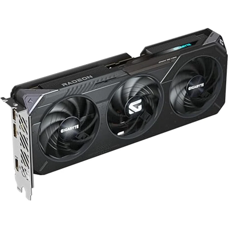 Gigabyte Radeon RX 9060 XT Gaming 16G Grafikkarte - 16GB GDDR6, PCI-E 5.0, 3230 MHz, WINDFORCE Kühlsystem, RGB-Beleuchtung, GV-R9060XTGAMING-16GD – Bild 5