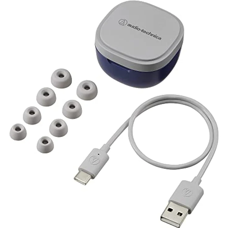 Audio-Technica ATH-SQ1TW Kabelloser Kopfhörer - Blau/Rot – Bild 5