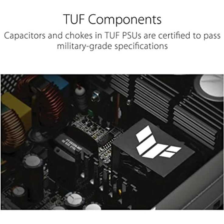 ASUS TUF Gaming 1000W Gold Netzteil (1000 Watt, vollmodulares Netzteil, ATX 3.0-kompatibel, Axial-tech Lüfter, PCB-Beschichtung, Doppelkugellager) – Bild 5