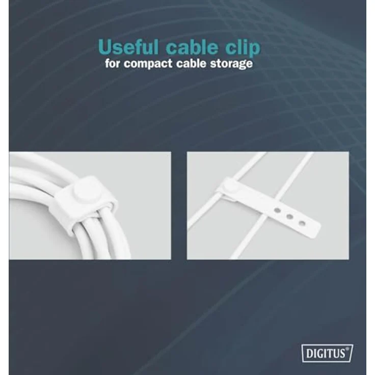 DIGITUS USB 2.0 Anschlusskabel - 1m - USB Typ-C zu Typ-C - High-Speed 480 Mbit/s - 60W Power Delivery - flexibles Silikonkabel - Weiß - für iPad, iPhone, Android Smartphones, Tablets, Laptops – Bild 5