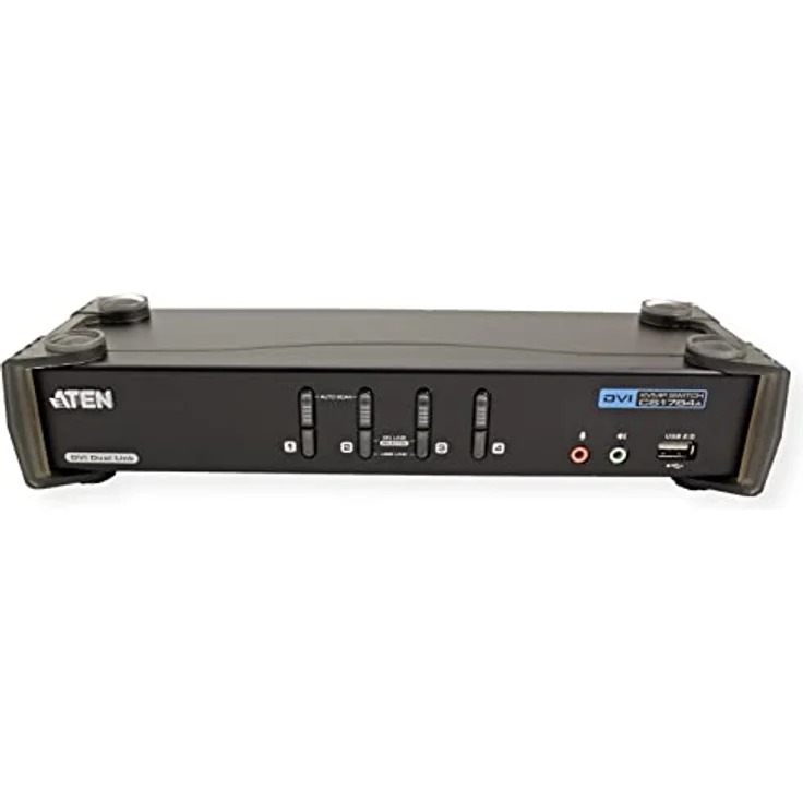 ATEN CubiQ CS1784A 4-Fach KVM Umschalter (DVI, USB 2.0, 2.1 Audio) – Bild 5