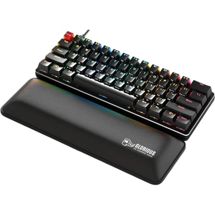 Glorious PC Gaming Race Tastatur-Handballenauflage - Compact, schwarz – Bild 5