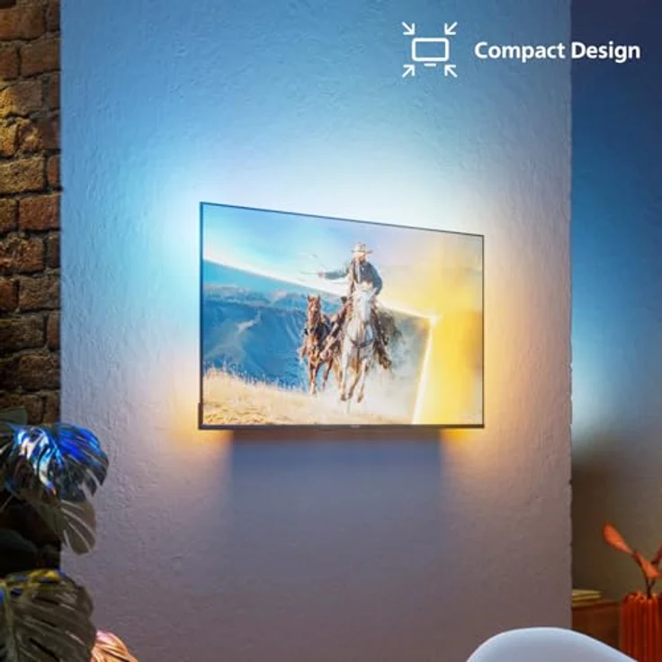 Philips 40PQS6901/12, 40 Zoll Full HD Smart-TV mit Ambilight und Dolby Audio, schwarz – Bild 7