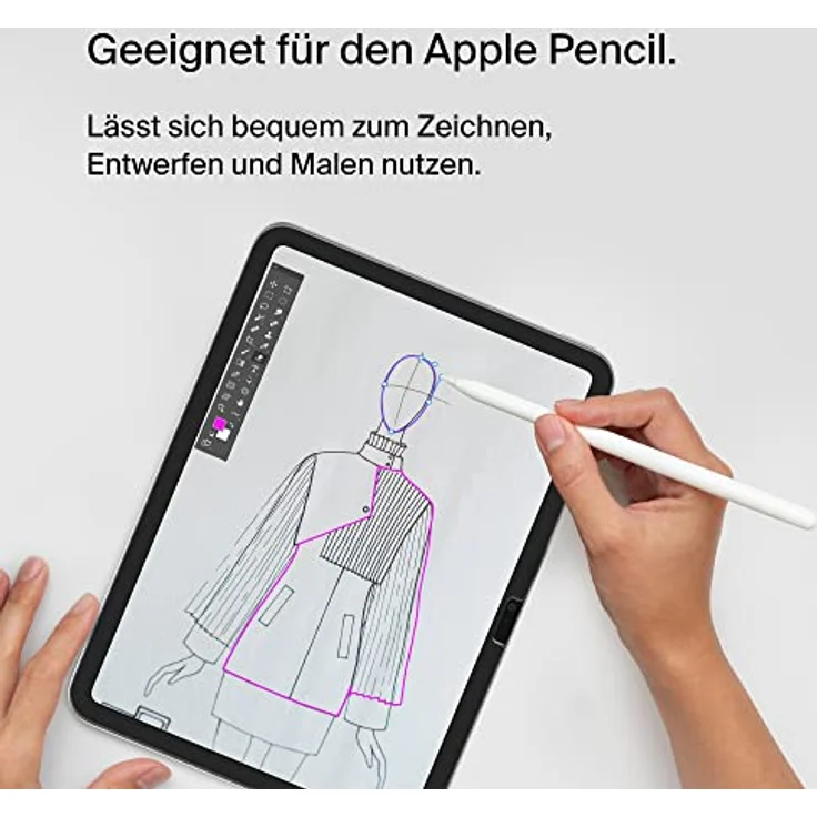 Belkin ScreenForce™ TemperedGlass Displayschutz für das Pad der. 10. Gen, kompatibel mit Apple Pencil, vollflächiger Schutz, mit Positionierungsschale für eine einwandfreie, blasenfreie Applikation – Bild 5
