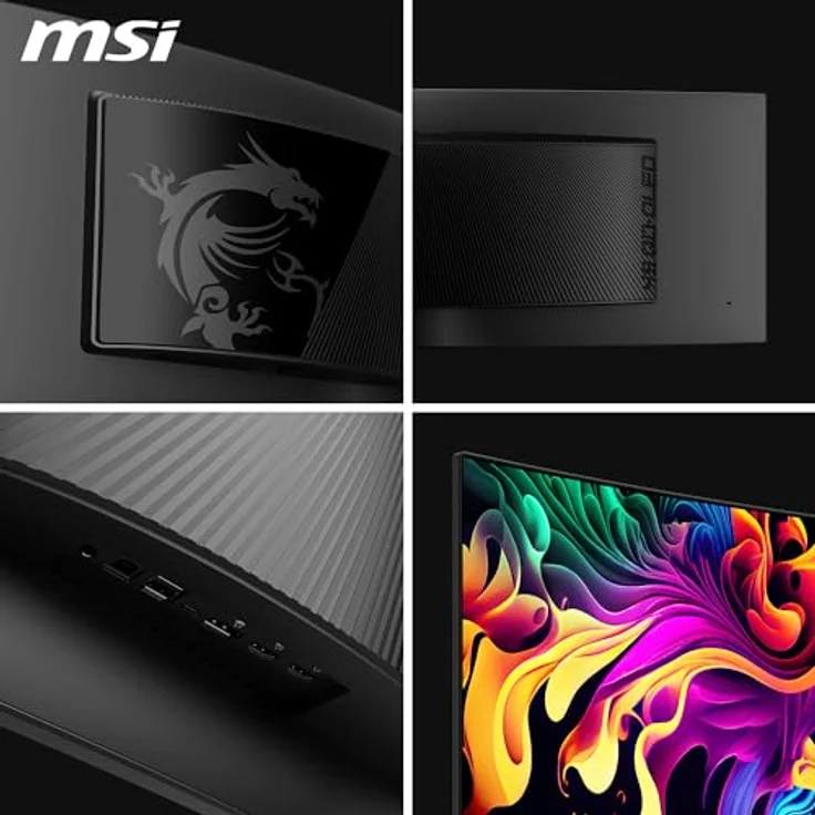 MSI MPG 491CQPXDE QD-OLED, 49 Zoll, DQHD, 5120x1440, 1800R, OLED-Monitor, 240 Hz, 0,03 ms, DisplayHDR True Black 400, G-SYNC™-kompatibel, Schwarz – Bild 5