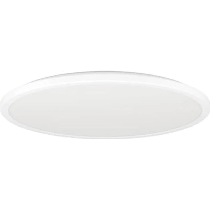 EGLO LED Deckenleuchte Rovito, runde Badezimmer Deckenlampe in Weiß, IP44, Ø 50 cm, warmweiß-kaltweiß – Bild 1