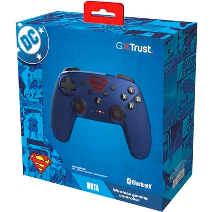 Trust GXT 542SM Muta, Wireless Gaming-Controller im Superman Design – Bild 13