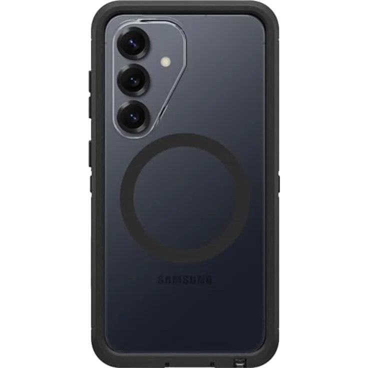 OtterBox Defender Series Pro XT Hülle mit Magneten für Samsung Galaxy S26, stoßfest, ultra-robust, transparent/schwarz – Bild 3