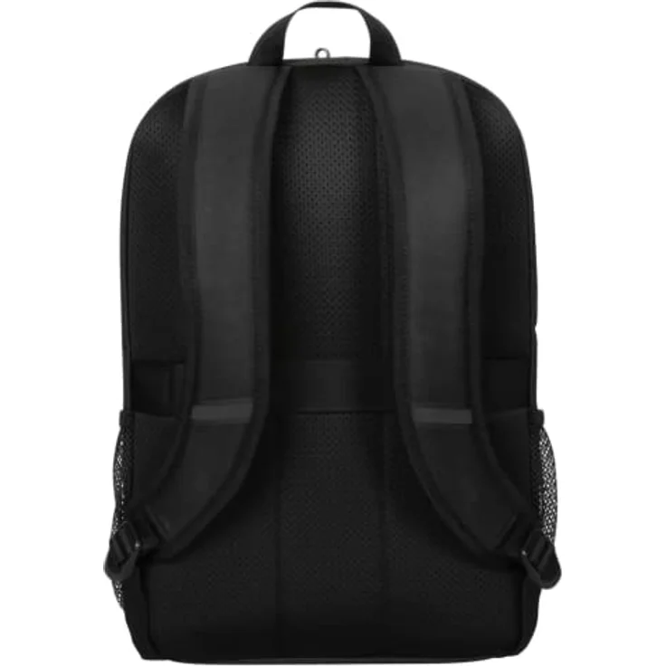 Targus Classic Backpack, Notebook Rucksack bis 40,6 cm (16 Zoll), schwarz, mit gepolstertem Hauptfach und Trolley-Gurt – Bild 4