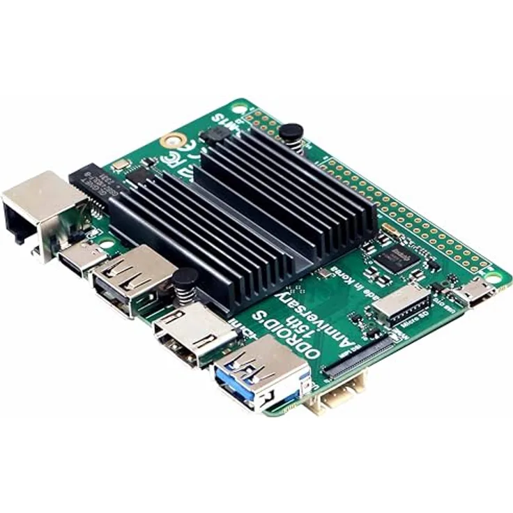 Odroid ODROID-M1S, Einplatinen-Computer mit ARM Cortex-A55, 8 GB RAM und 64 GB eMMC-Speicher