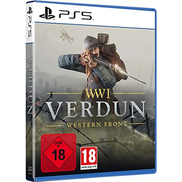 Markt + Technik VERDUN - WWI - Western Front - PS5 Spiel mit Einzel- und Online Mehrspieler, historische Waffen und Grabenkämpfe – Bild 1