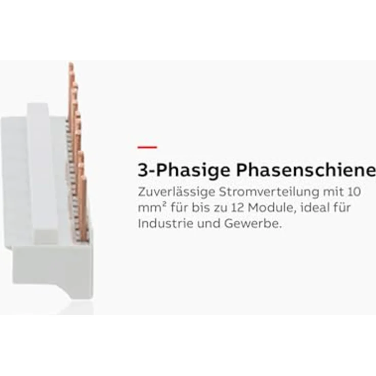 ABB Phasenschiene 3ph Pro M 212mm 10qmm 63A, 1 – Bild 4