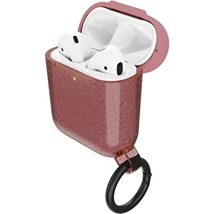 OtterBox Ispra Serie für Apple AirPods (1st & 2nd gen), Schlanke Schutzhülle mit 360° Sturz- und Kratzschutz, pink – Bild 1