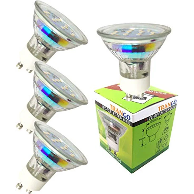 Trango 4-flammig LED Deckenleuchte 2992-42SD in Nickel matt inkl. 4x 5 W 3-Stufen dimmbaren LED Leuchtmittel - Bad Lampe I Deckenlampe I Deckenstrahler I Wohnzimmer Lampe schwenkbar, warmweiß (3000 Kelvin) - Preisvergleich – Bild 5