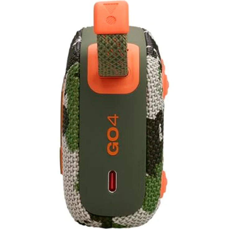 JBL Go 4 in Camouflage – Tragbare Bluetooth-Lautsprecher-Box Pro Sound, tiefem Bass und Playtime-Boost-Funktion – Wasserfest und staubfest – 7 h Laufzeit – Bild 3