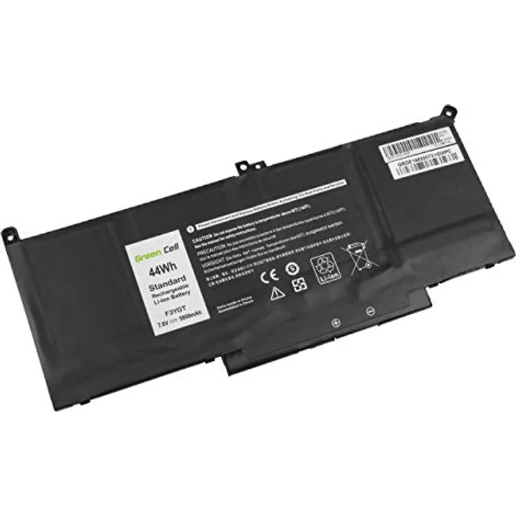 Green Cell Laptop Akku F3YGT für Dell Latitude 7280/7290/7380/7390/7480/7490, hohe Kapazität und Langlebigkeit – Bild 2