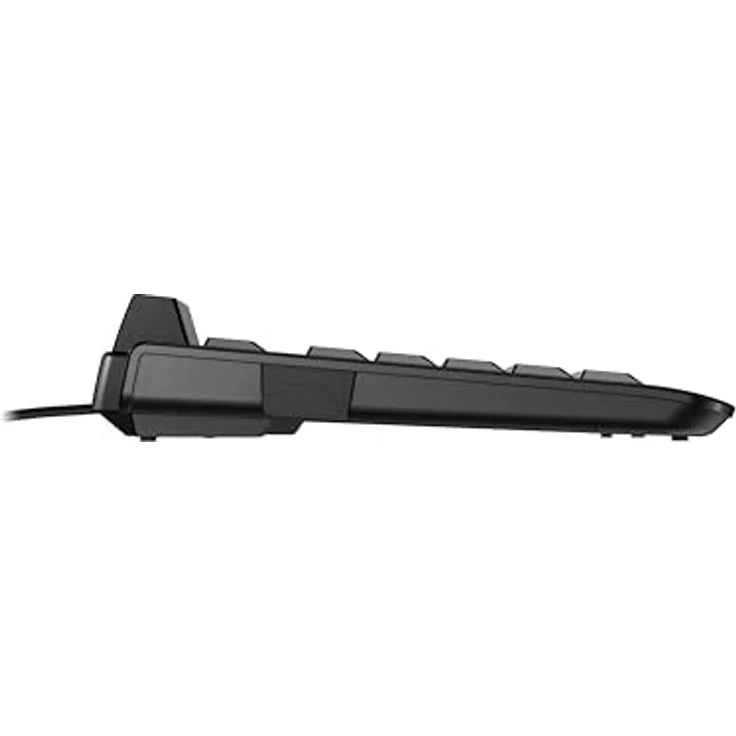CHERRY KC 1000 SC, Kabelgebundene Security-Tastatur mit integriertem Kartenleser, US-Layout (QWERTY), Plug & Play (USB-A), Flaches Design, Schwarz – Bild 4