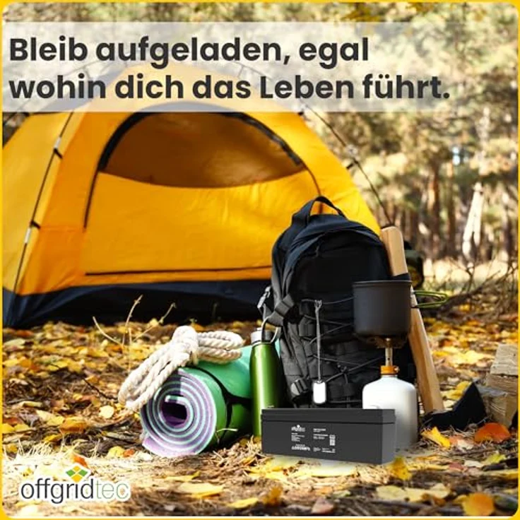 Offgridtec® AGM 2,2Ah 20HR 12V Solar Batterie Akku, extrem zyklenfest und wartungsfrei – Bild 4
