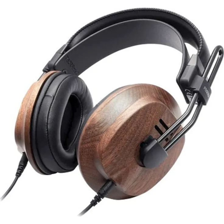 Fostex T60RPmk2, Orthodynamischer Stereo-Kopfhörer mit RP Planar Magnetic Treiber, Schwarznuss-Ohrschalen, 10 - 40000 Hz, 28 Ohm