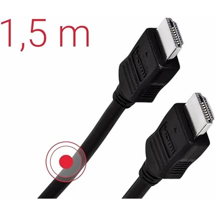 Hama High-Speed-HDMI™-Kabel, Stecker - Stecker, 1,5 m - High-Speed Übertragung von bis zu 10,2 Gbit/s, mit integriertem Audio Return Channel (ARC) – Bild 3