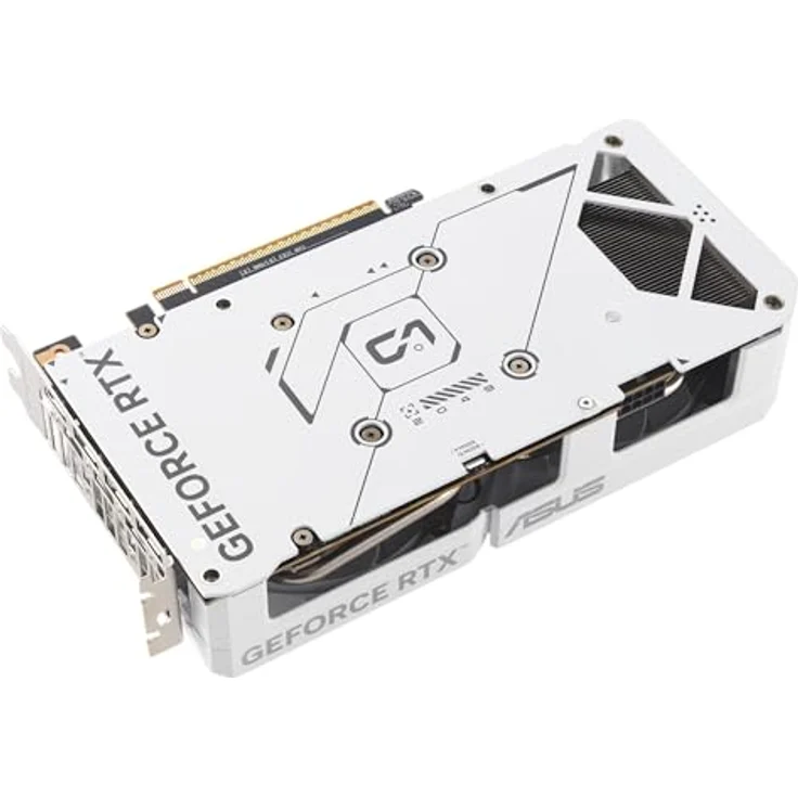 ASUS DUAL-RTX5060-O8G-WHITE, 8GB GDDR7 Grafikkarte mit AI-Leistung, Dual BIOS und 0dB-Technologie, weiß – Bild 5