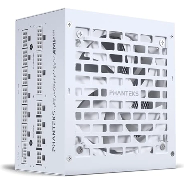 Phanteks AMP GH 1000W 80 Plus Platinum Netzteil, PCIe 5.1, ATX 3.1-1000 Watt, weiß – Bild 1