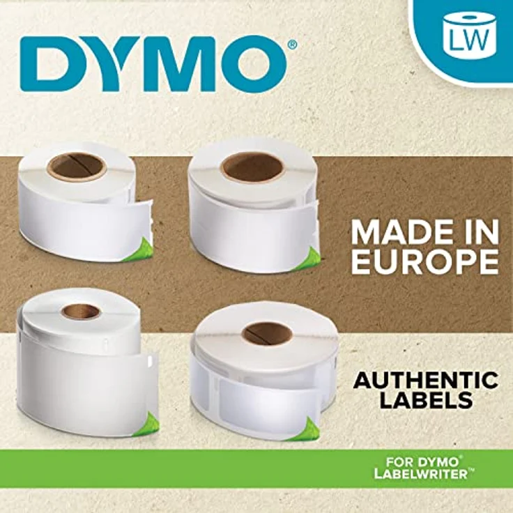 DYMO Original LabelWriter Endlosetiketten 57 mm x 91 Meter, praktische Thermodruck-Etiketten für LabelWriter Drucker, 1 Rolle – Bild 3