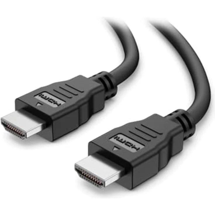 Dell HDMI 2.0 Kabel CB325H, 1,83 m Schwarz, unterstützt 4K & 5K bei 60 Hz, Plug & Play, HDMI-Ethernet-Kanal, Hochgeschwindigkeits-Audio-/Videoübertragung – Bild 2