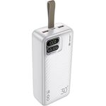 Tracer Blaze 30000 mAh Powerbank, 65 W Schnellladung, Weiß