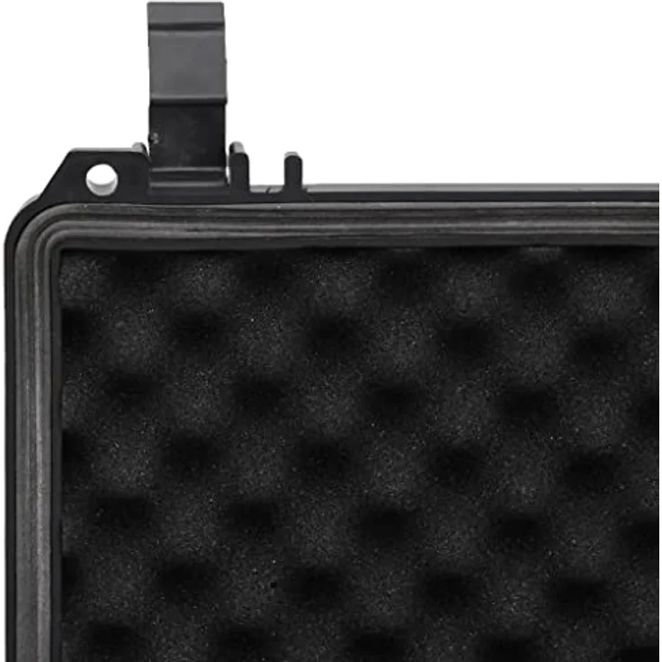 vidaXL Flugkoffer Tragbar Transportkoffer Fotokoffer Kamerakoffer Schutzkoffer Universalkoffer Aufbewahrungskoffer Schwarz 30x22x10cm PP – Bild 3