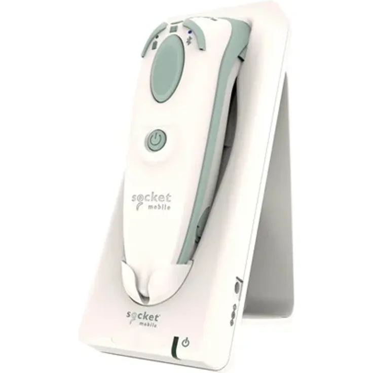 Socket DuraScan D745, tragbarer Barcode-Scanner für Healthcare, 2D-Imager mit Bluetooth und Ladestation