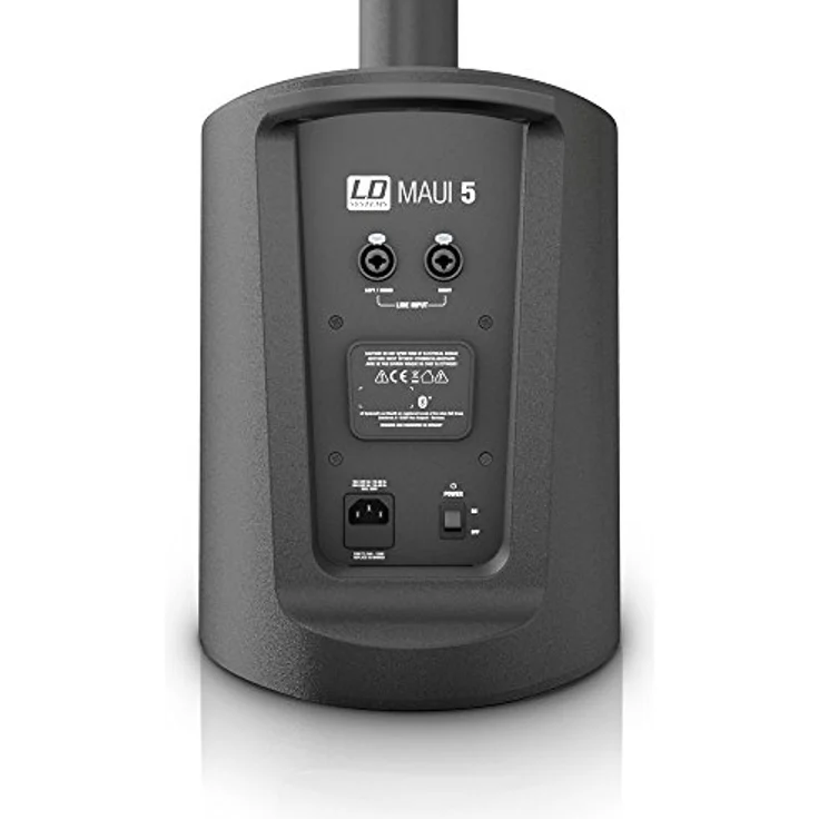 LD Systems LDMAUI5 Ultraportables Säulen PA System mit Mixer schwarz – Bild 5
