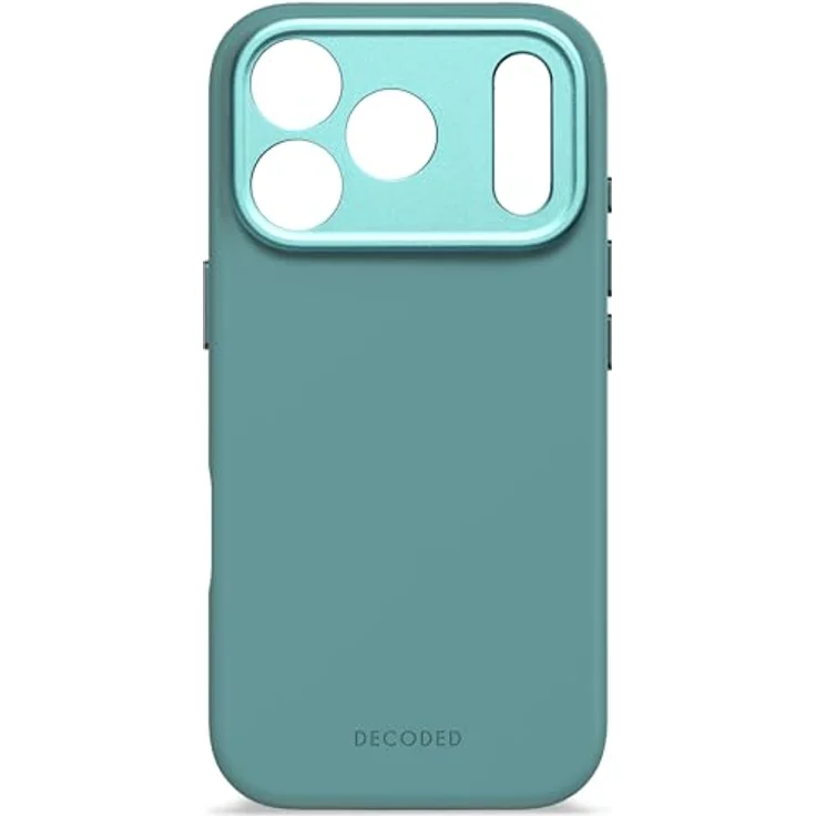 Decoded Silikonhülle für iPhone 17 Pro, Antibakterielle Beschichtung, MagSafe Kompatibel, Fallschutz, Kratzfest, Hell Blau – Bild 5