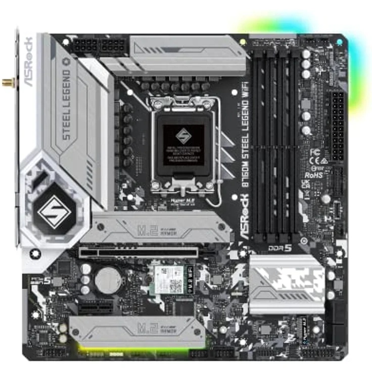 Asrock B760M Steel Legend WiFi – Bild 3