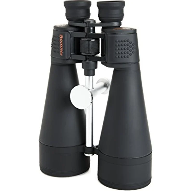 Celestron SkyMaster 20x80 Fernglas mit 20x Vergrößerung und 80mm Objektivdurchmesser - Großfernglas mit Trageriemen und Tasche, inkl. Stativadapter, für Naturbeobachtung und Astronomie – Bild 3