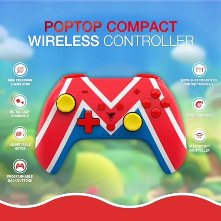 Dragonshock PopTop Compact Gamepad für Nintendo Switch, kabellos mit Bluetooth und USB Typ-C – Bild 8
