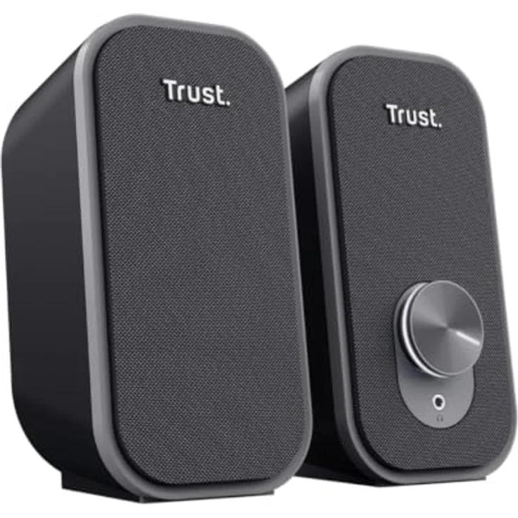 Trust Ador 2.0-Lautsprecherset, Kabelgebundene PC-Lautsprecher mit 6W RMS Leistung, Schwarz – Bild 3