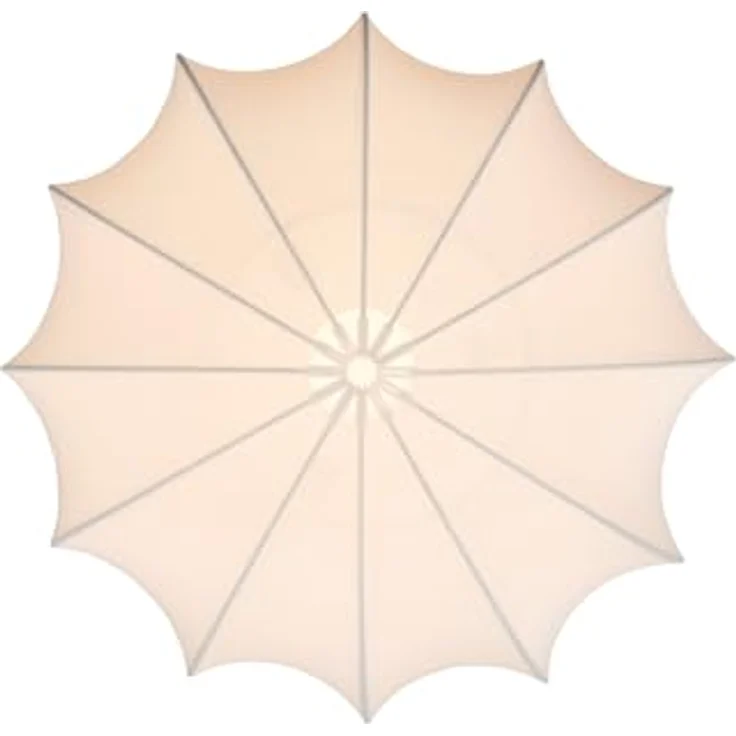 Nordlux Aeron 40 Zimmerdecke/Unterputzmontage, weißes Textil, E27, 40 W, Netzbetrieb, IP20, Klasse 2 (doppelt isoliert) – Bild 2