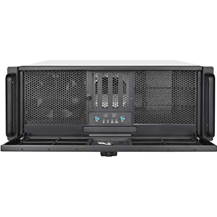 Silverstone SST-RM400 - 4U Rackmount Server Gehäuse, Unterstützt Mainboards bis SSI-Ceb und ATX (PS2)/Mini Redundante Netzteile – Bild 3