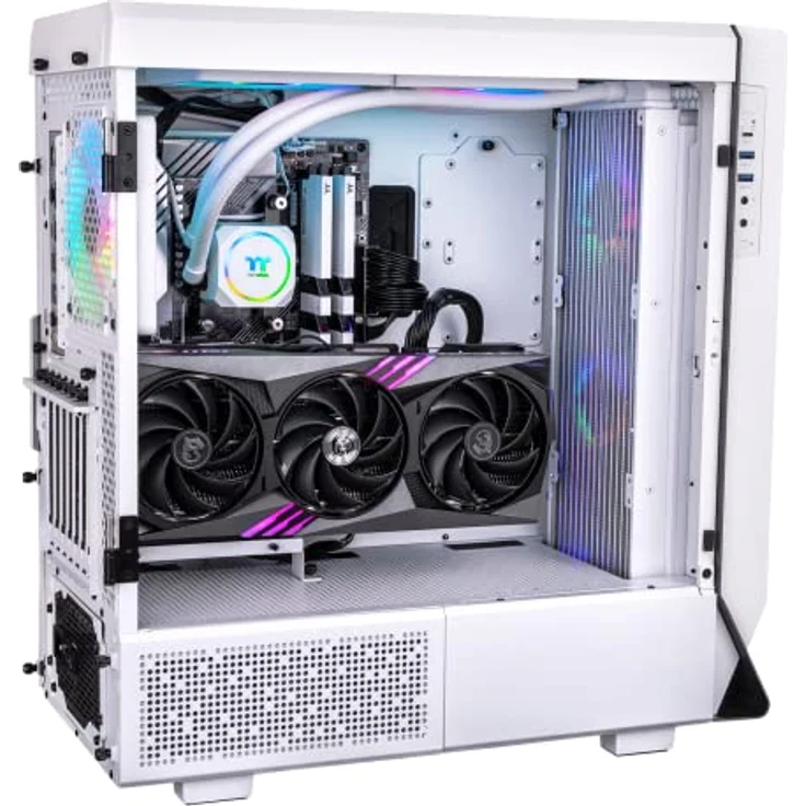 Thermaltake TH420 ARGB Sync | Snow Edition | All-in-One-Watercooling – Bild 5