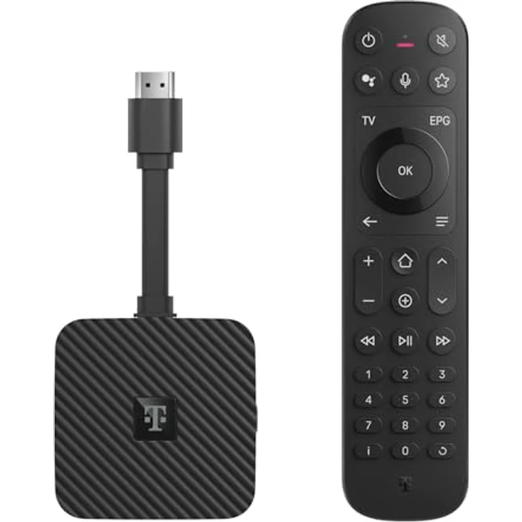 Telekom Magenta TV Stick (2. Gen.), TV-Karte mit HDR 10, Dolby Vision, Bluetooth 5.2, schwarz – Bild 2