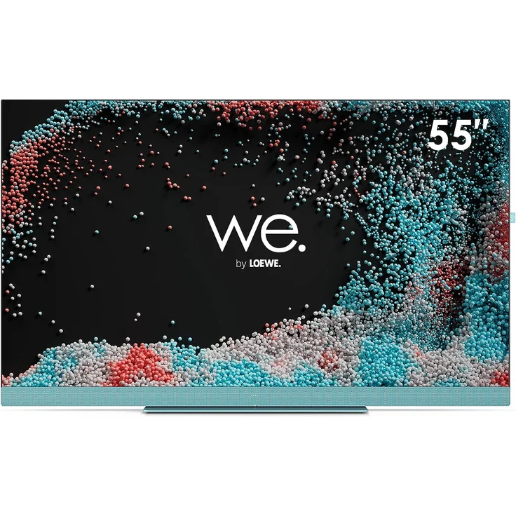 We. See 55 Aqua Blue, Ultra HD E-LED TV, HDR 10, Dolby Atmos, 4k Fernseher, 139 cm (55 Zoll) Bildschirmdiagonale – Bild 1