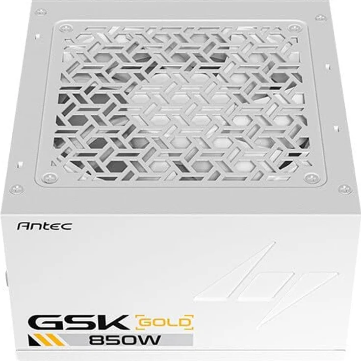 Netzteil Antec GSK 850 EC ATX3.1/Gen5/F-Modular/80+ Gold weiß – Bild 3
