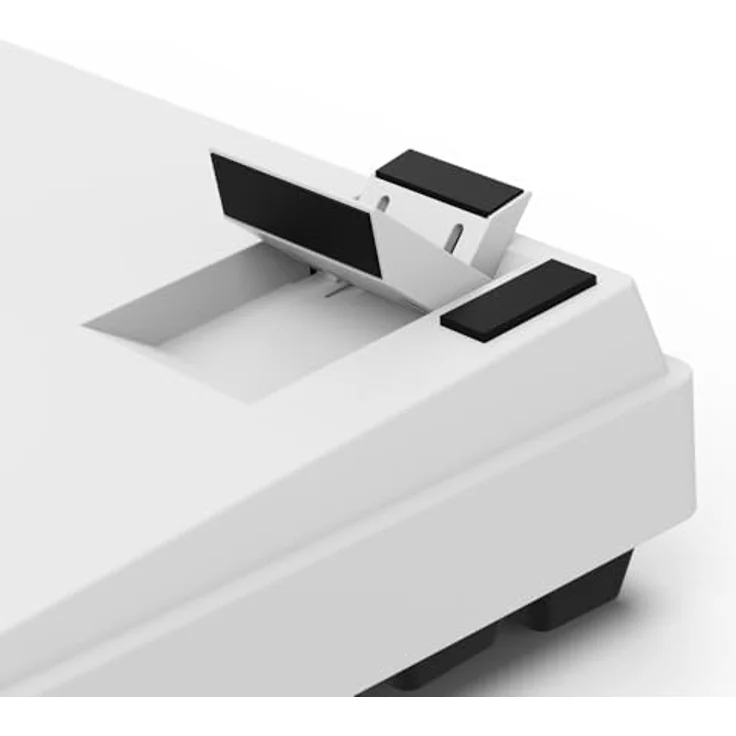 Sharkoon SKILLER SGK50 S4 Gen2, kompakte Gaming-Tastatur mit Gateron Yellow Switches und ergonomischem Design, weiss – Bild 6